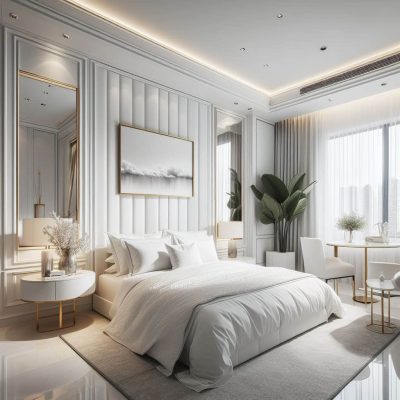 Phong cách thiết kế nội thất Hiện đại Luxury - Modern Luxury style 5 phong ngu phong cach hien dai luxury hoan thien