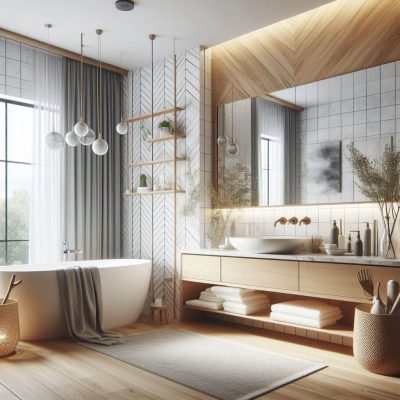 Phong Cách Thiết Kế Nội Thất Bắc Âu - Scandinavian 6 phong toilet phong cach Bac Au hoan thien