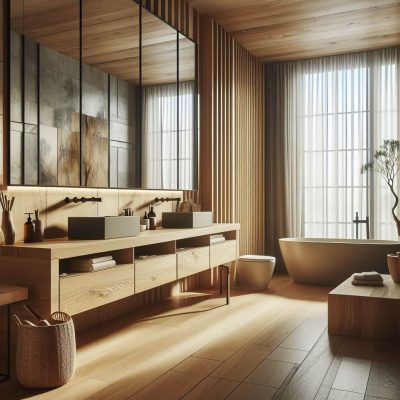 Phong Cách Thiết Kế Nội Thất WABI-SABI 6 phong toilet phong cach Wabi Sabi hoan thien