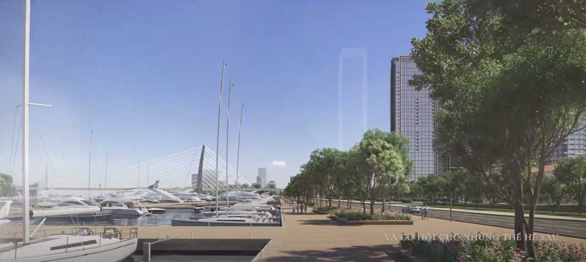 Ben du thuyen Du an Can ho Grand Marina SaiGon - GRAND MARINA SAIGON QUẬN 1
