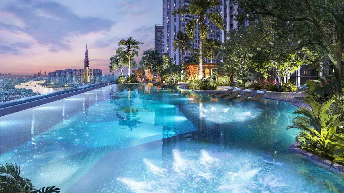 Dự Án Căn Hộ Cao Cấp Grand Marina Saigon Q1 33 Ho boi Skyview Grand Marina Saigon - GRAND MARINA SAIGON QUẬN 1