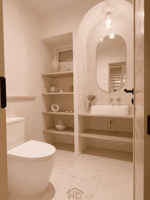 mau phong Toilet dep phong cach Japandi 2