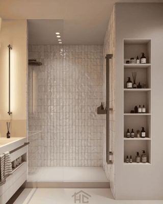 mau phong Toilet dep phong cach Japandi 4