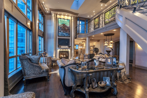 mau phong khach dep phong cach Co Dien 21