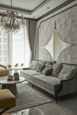 mau phong khach dep phong cach Dong Duong 10