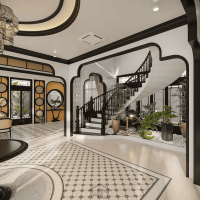 mau phong khach dep phong cach Dong Duong 6