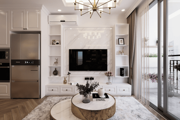 mau phong khach dep phong cach Tan Co Dien 26