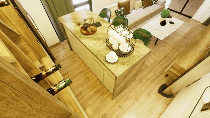 mau phong khach dep phong cach Toi Gian Minimalism 11