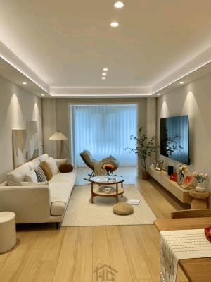 mau phong khach dep phong cach Toi Gian Minimalism 20