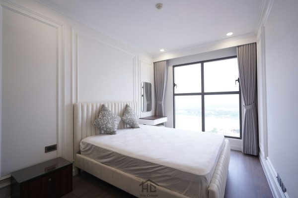 thuc te thiet ke thi cong noi that can ho Saigon Royal MrVan phong ngu nho1