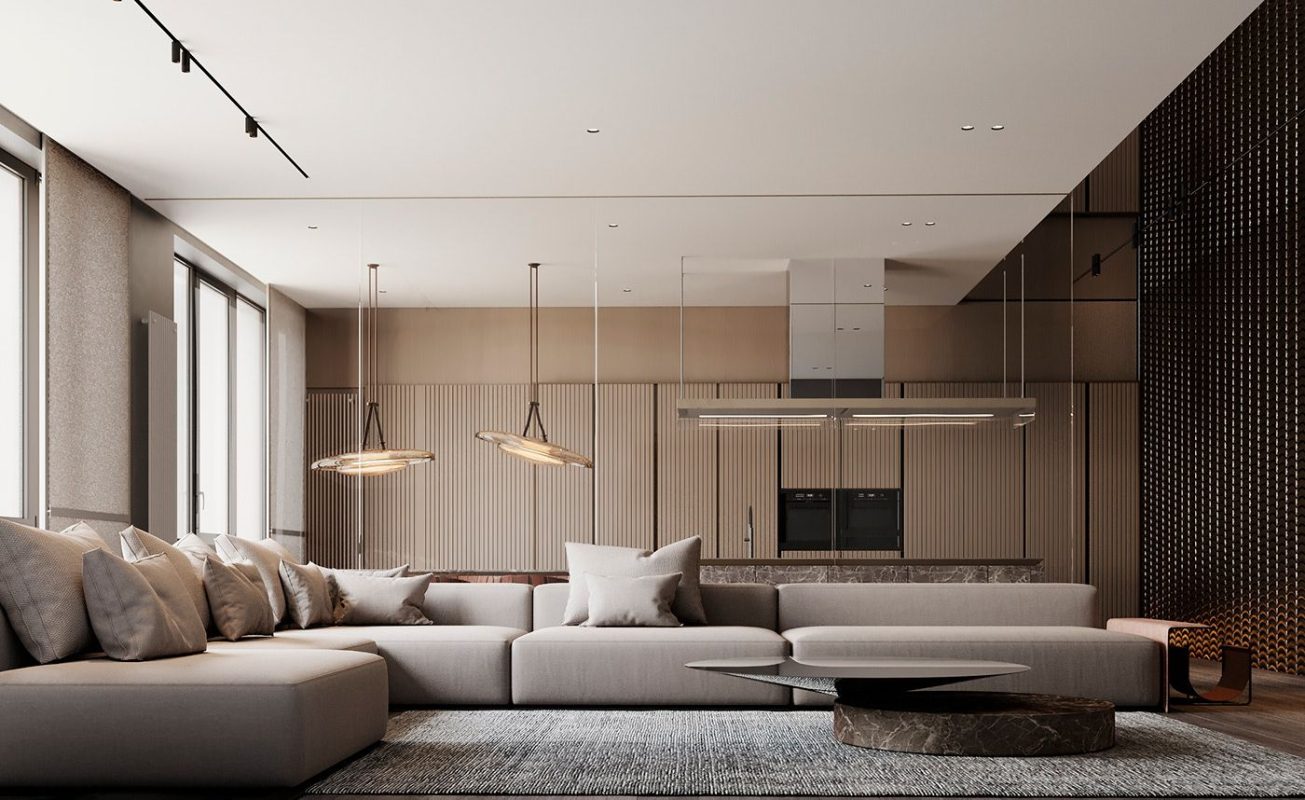 BÍ QUYẾT TẠO ĐIỂM NHẤN ẤN TƯỢNG CHO THIẾT KẾ NỘI THẤT 1 1 thiet ke noi that phong cach contemporary 1