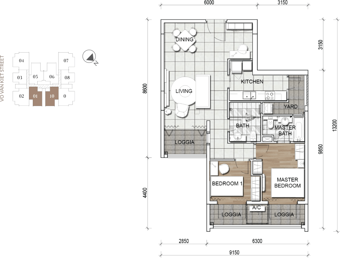 2 BEDROOM DELUXE 1