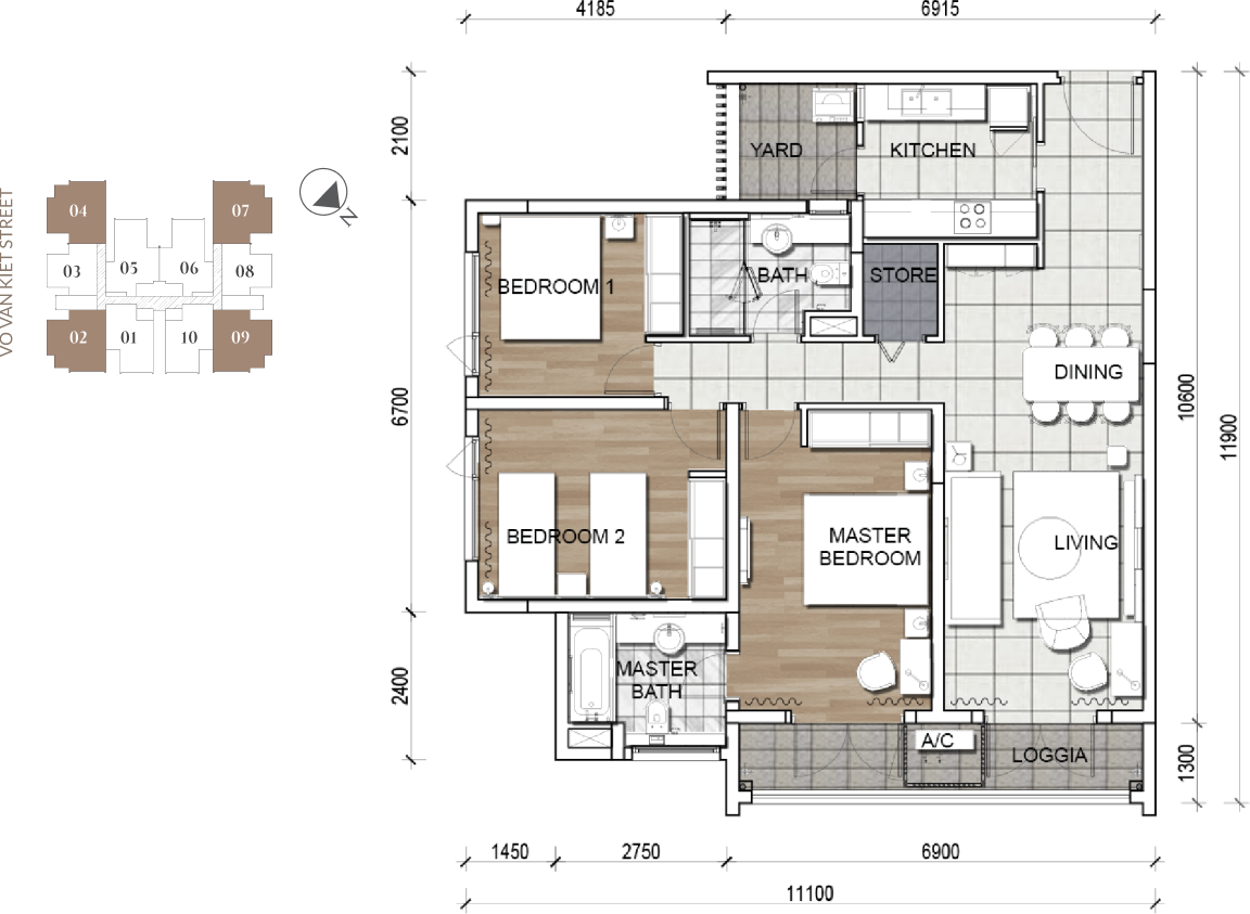 3 BEDROOM DELUXE 1