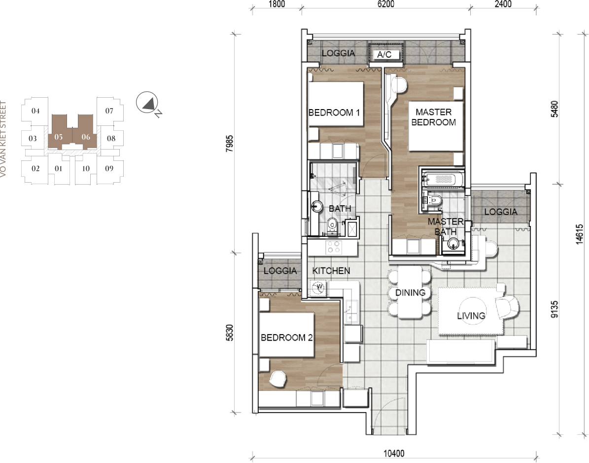 3 BEDROOM EXECUTIVE 1