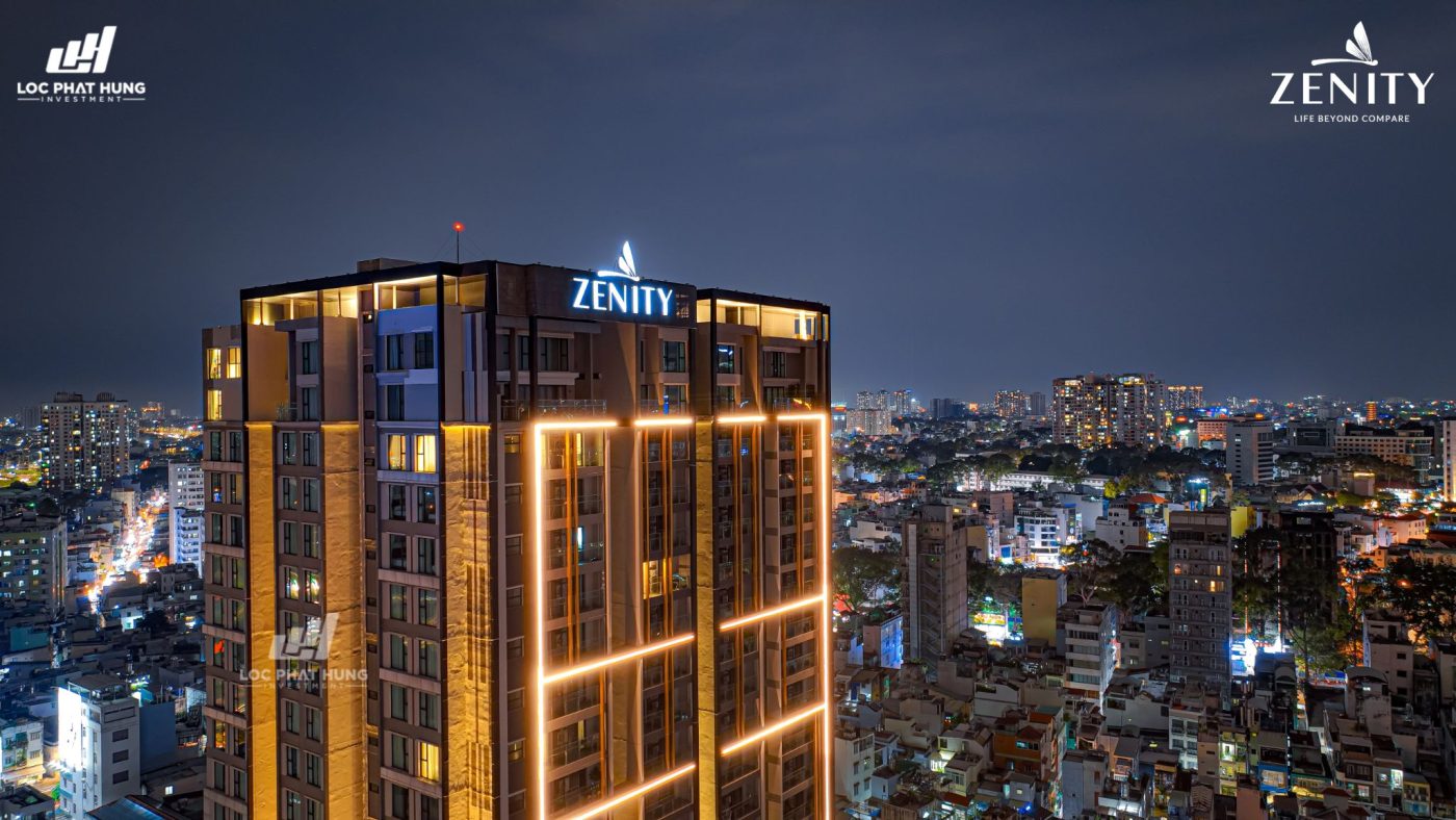 Dự Án Zenity Capitaland Quận 1 – Một Biểu Tượng Mới Của Sự Đẳng Cấp Quốc Tế 1 Hinh anh thuc te du an Zenity Quan 1 ban dem