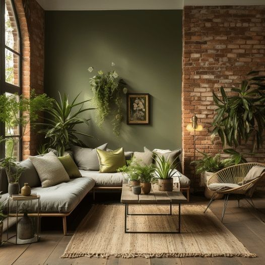 LỢI ÍCH CỦA TỐI GIẢN THIẾT KẾ NỘI THẤT TRONG CUỘC SỐNG 6 Hình ảnh sử dụng cây xanh để trang trí