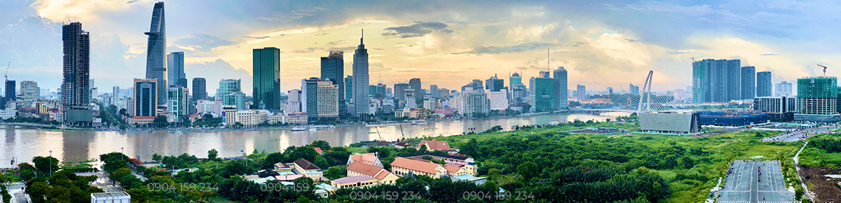 Dự Án Căn Hộ Tilia Residences: Sống Xanh Trong Lòng Đô Thị Empire City Thủ Thiêm 4 View sông Sài Gòn và quận 1 từ căn hộ Tilia Residences