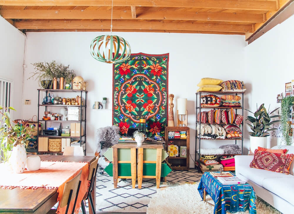 Top Tiêu Chí Thiết Kế Nội Thất Chung Cư Đẹp: Tối Ưu Hóa Không Gian Sống 7 can ho phong cach thiet ke bohemian