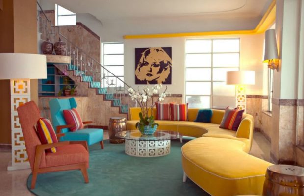 phong cach noi that phong khach retro hut mat