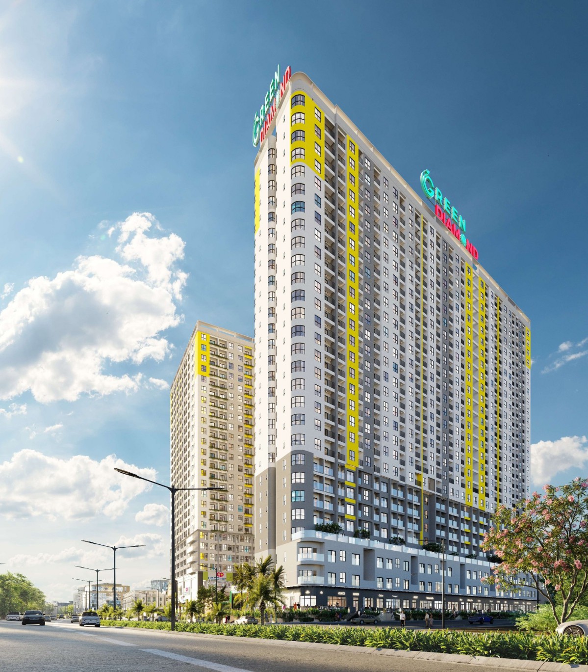 Bcons Green Diamond render