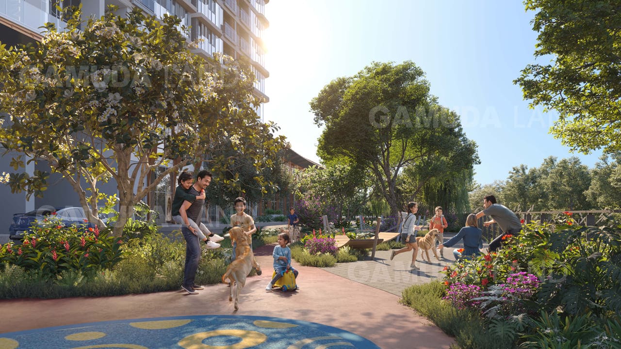Eaton Park Gamuda Land – Kiệt Tác Sống Xanh Trên Đại Lộ Mai Chí Thọ 6 Phòng khách Eaton Park