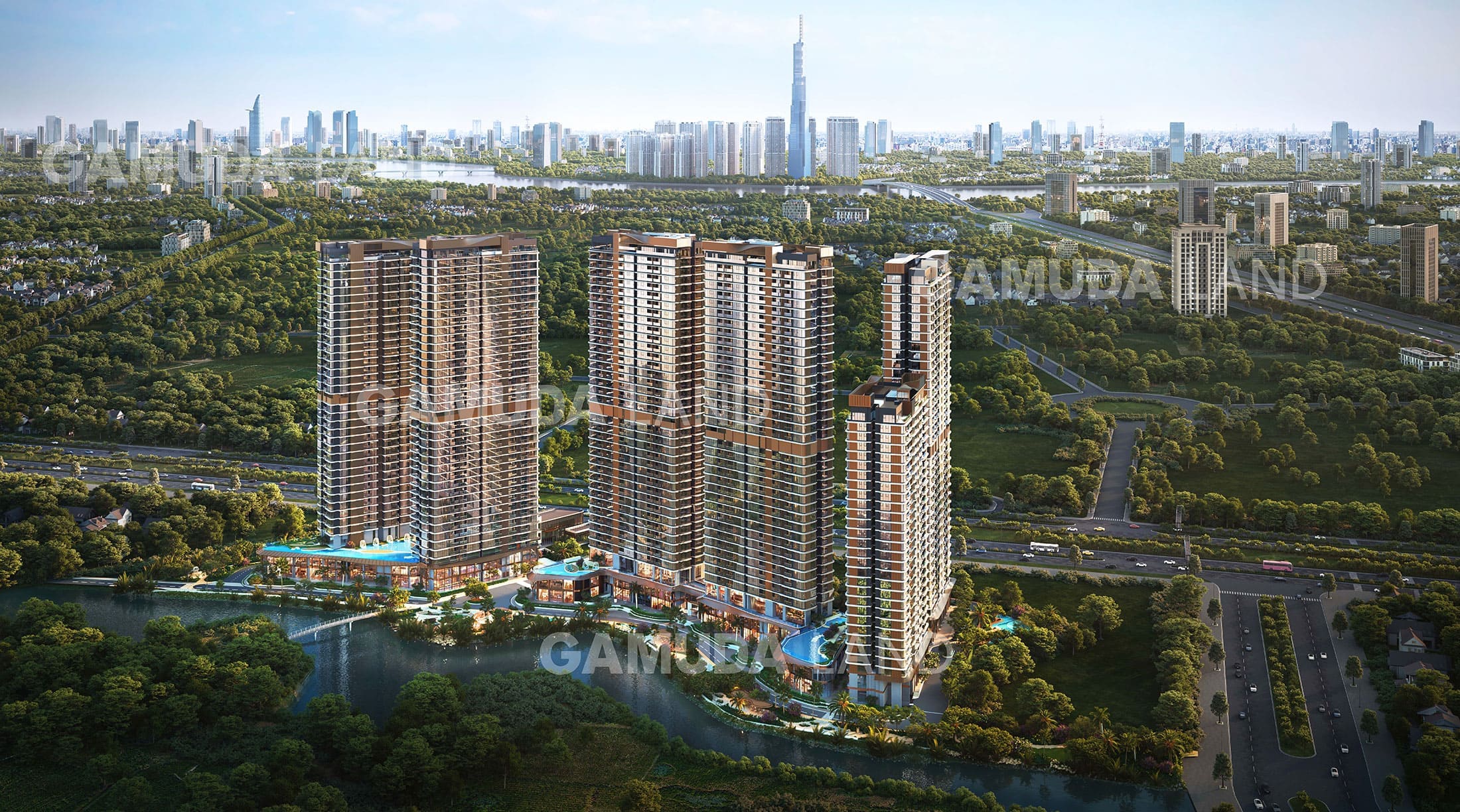 Eaton Park Gamuda Land – Kiệt Tác Sống Xanh Trên Đại Lộ Mai Chí Thọ 7 Phòng bếp Eaton Park