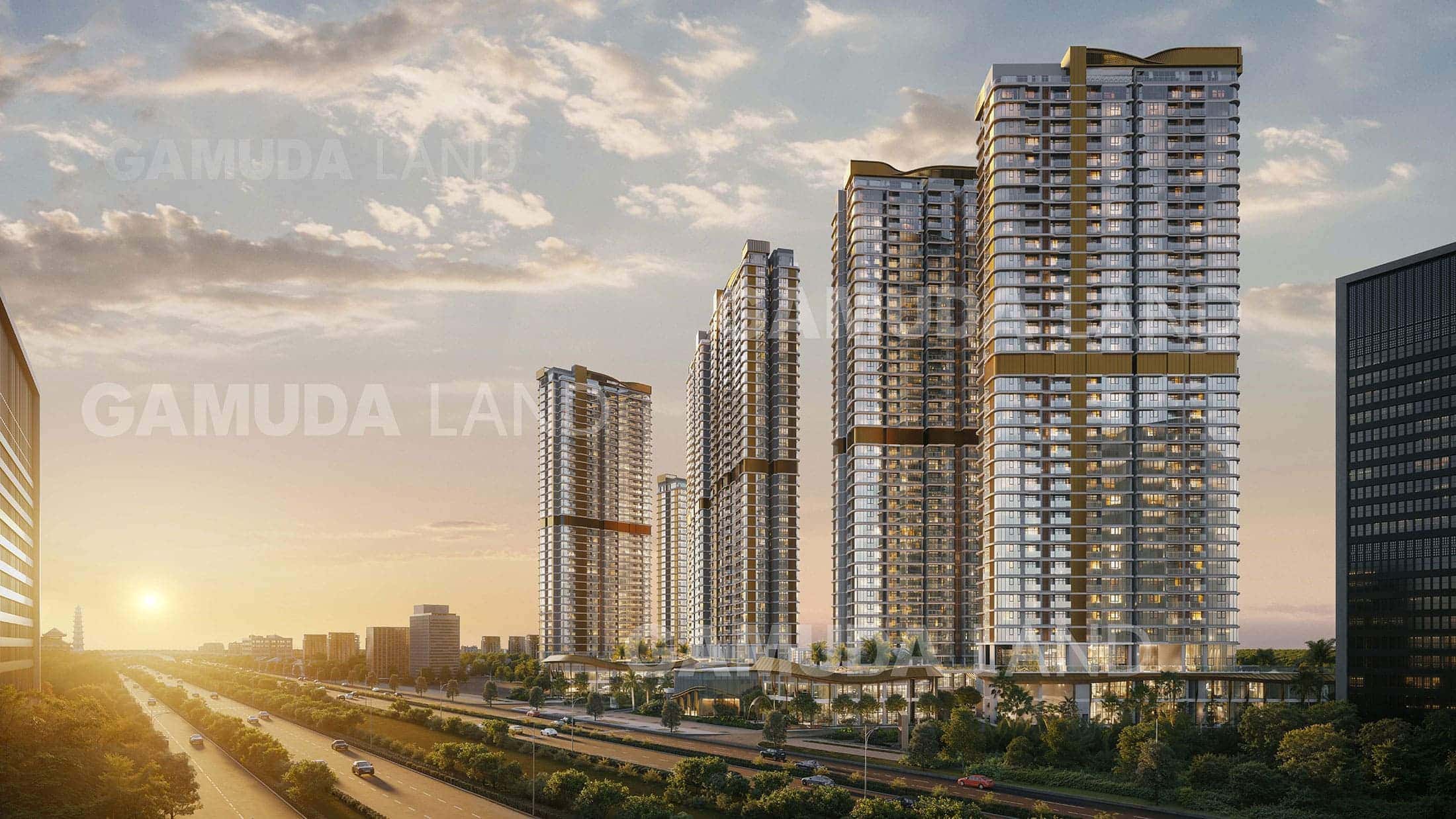 Eaton Park Gamuda Land – Kiệt Tác Sống Xanh Trên Đại Lộ Mai Chí Thọ 1 Tổng thể dự án Eaton Park