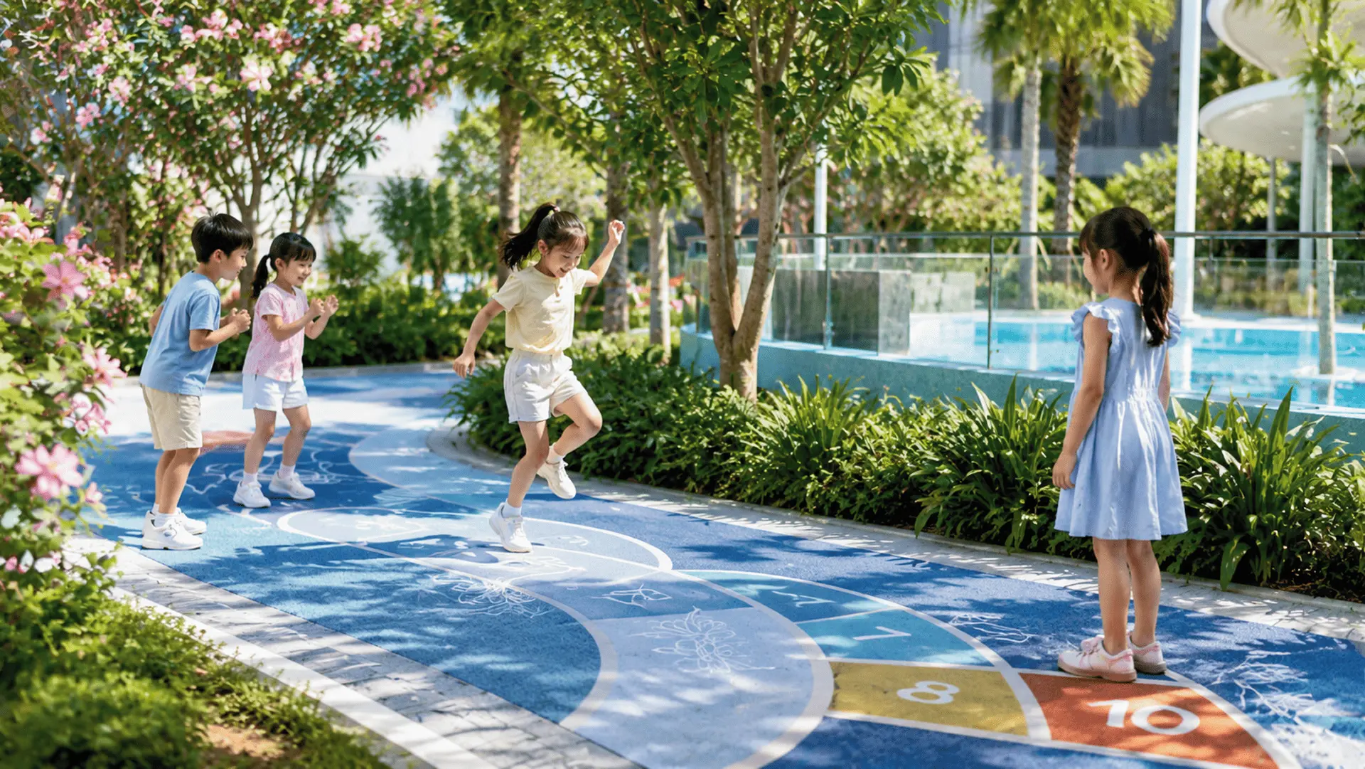 Gladia Heights – Biểu Tượng Sống Xanh Đẳng Cấp Tại Thủ Đức 7 Khu vui choi tre em