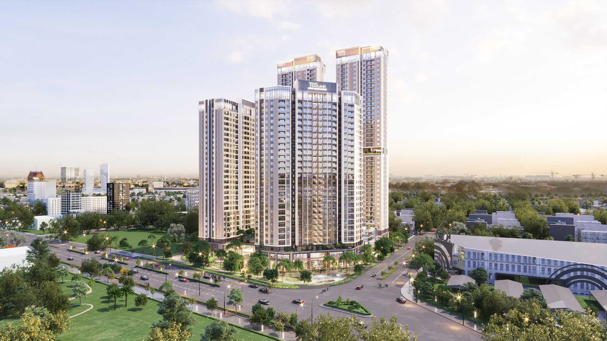 Green Skyline TBS Land Binh Duong phoi canh tong the
