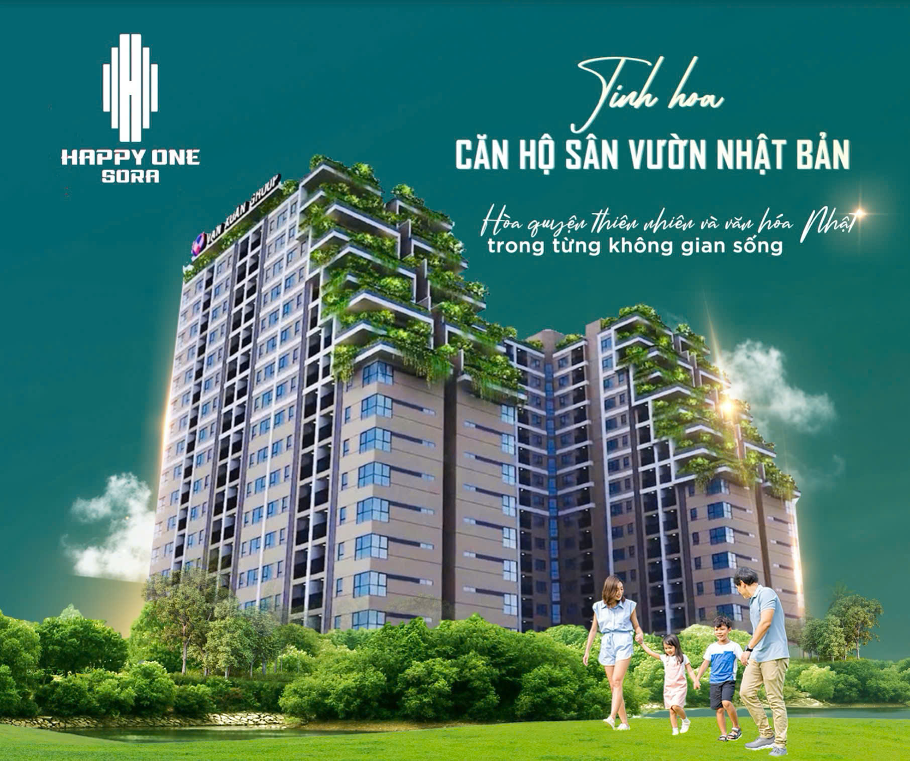Phoi canh Happy One Sora Van Xuan Group