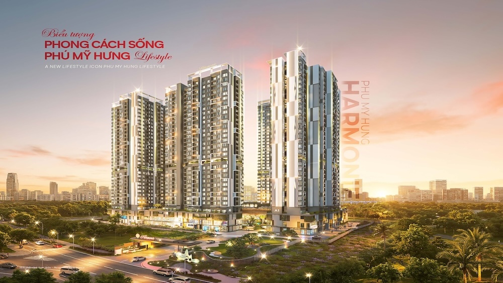 The Harmonie Phu My Hung Binh Duong phoi canh tong the