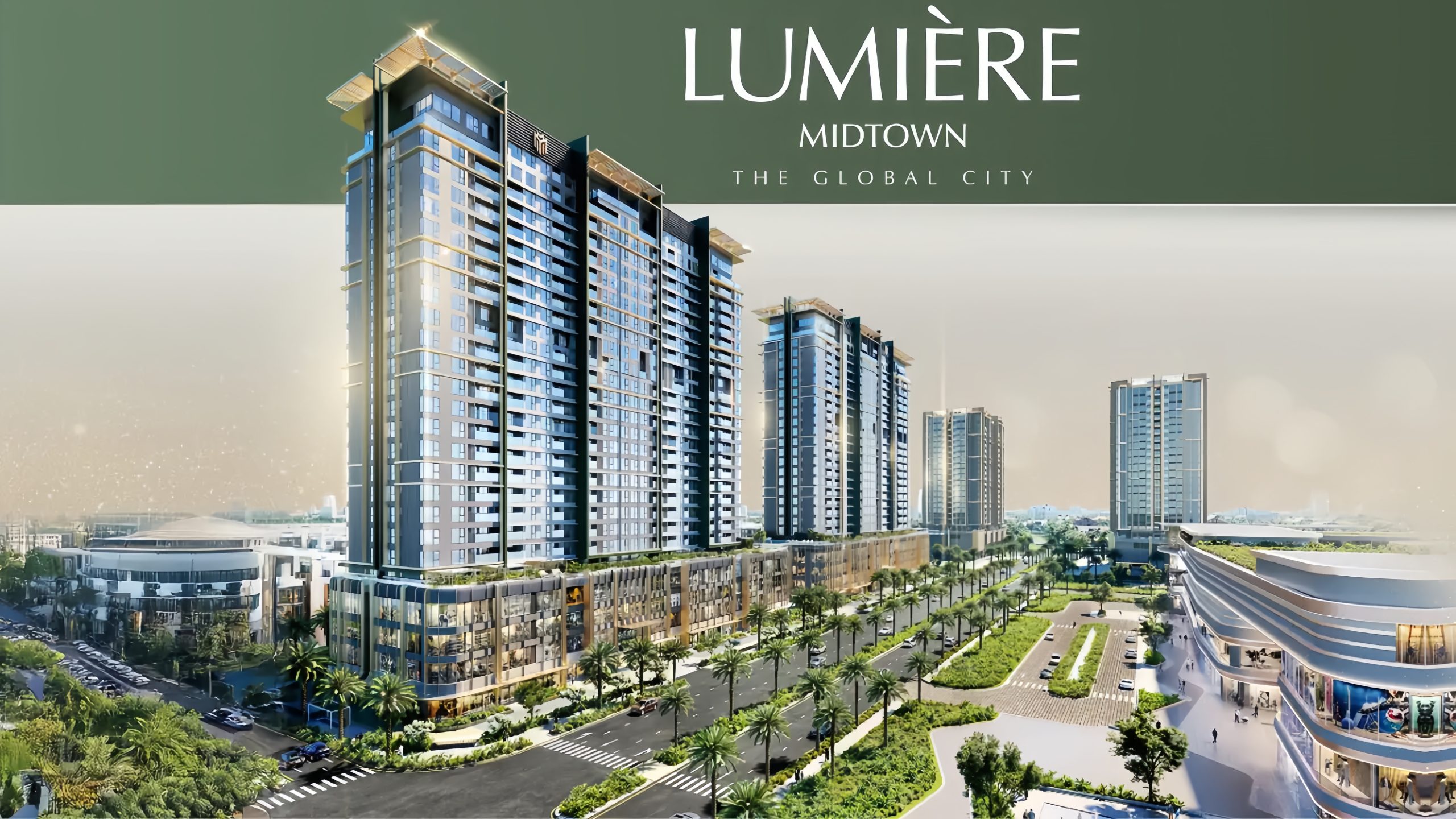 Phoi canh Lumiere Midtown Masterise Homes