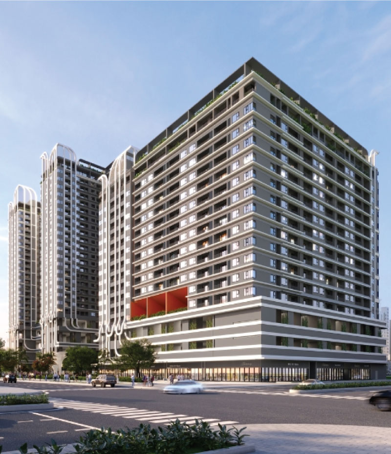 Midori Park The Nest Becamex Tokyu Binh Duong phoi canh tong the