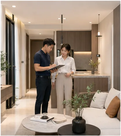 Nghiệm thu nội thất căn hộ trước bàn giao
