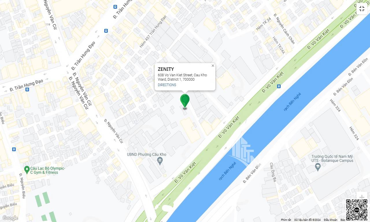 Vị trí dự án Zenity Capitaland Quận 1
