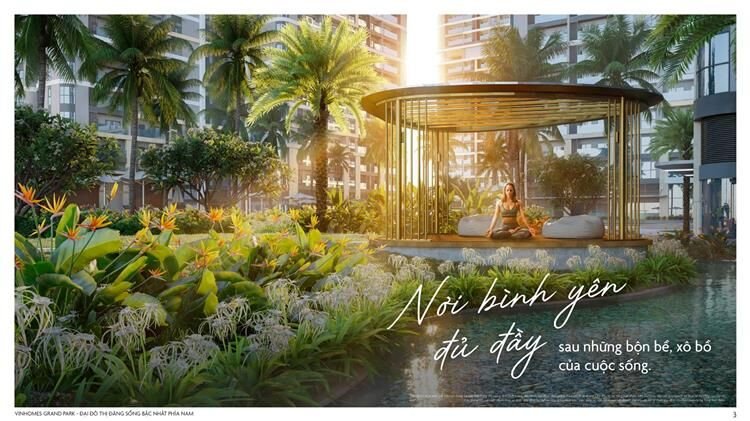 Vinhomes Grand Park - Đại đô thị thông minh tại TP.Thủ Đức